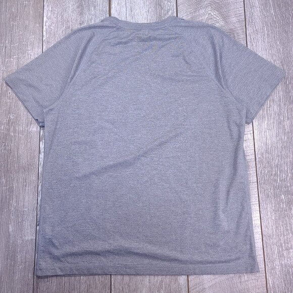 Rhone Reign Shirt Mens XL Gray Performance Athletic Short Sleeve Tee Top - Picture 2 of 7